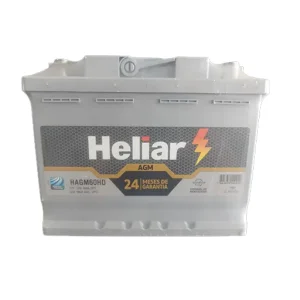 Bateria Heliar AGM  60Ah HAGM60HD